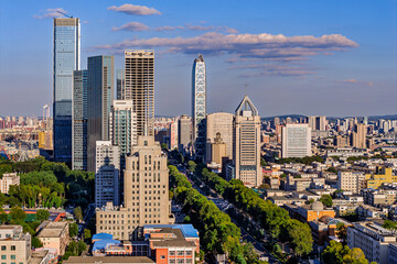 Autumn Scenery of Changchun City, China