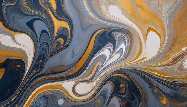 beautiful abstract painting is a painting technique ebru turkish ebru style on the water with acrylic paints wring wave stylish combination of luxury contemporary art marble liquid texture