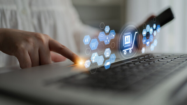AI-powered e-commerce ecosystem connecting customer data, marketing, logistics, product management, and business intelligence to drive retail efficiency and digital growth Latch