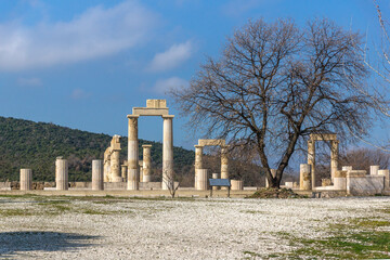 Palace at the Archaeological Site of Aigai, Vergina, Greece