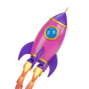 Pink Rocket Ship Images – Browse 43,685 Stock Photos, Vectors, and ...