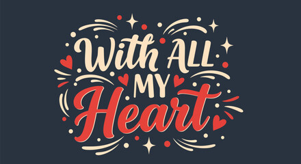 Heartfelt typography on dark background © Kaskus