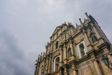 Fototapeta premium St. Paul's Church Ruins, Macau - Historic Portuguese Colonial Architecture