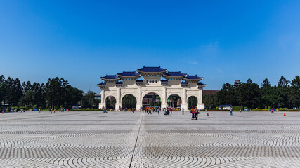 Liberty Square Landmark Gate, Taipei Taiwan - Traditional Chinese Architecture © QuachVan