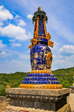 Pule Temple Stupa Tower, Chengde, Hebei Province, China