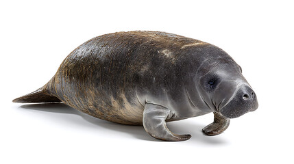 Fototapeta premium sea lion isolated on white