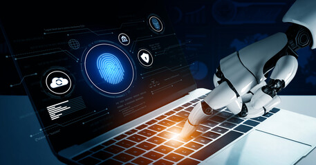 AI enhances biometric identity authentication with fingerprint and facial recognition to ensure...