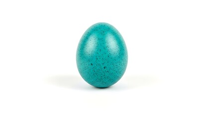 Obraz premium Oval shaped turquoise gemstone with matrix detail