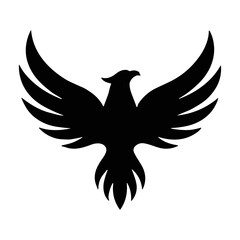 Fototapeta premium Phoenix Silhouette
