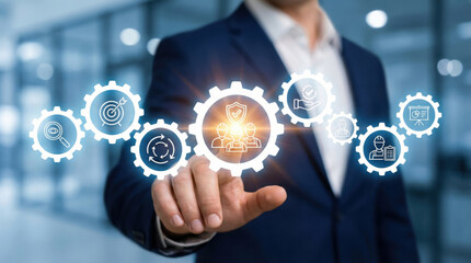 Employee labor law compliance concept management