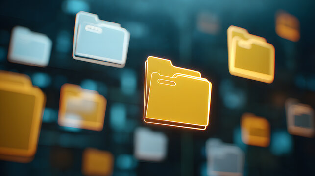 Floating cloud files