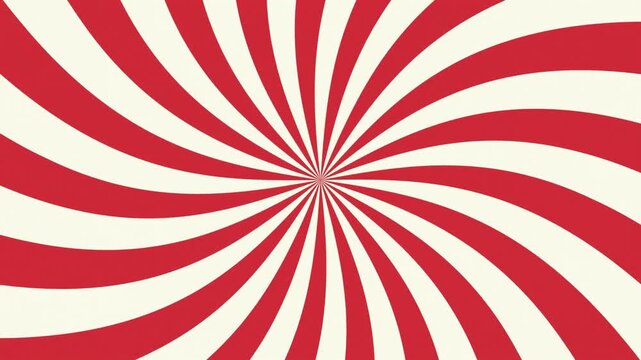 Retro, abstract, multicolored wavy, groovy, hipster, flat, abstract, cartoon looping sky background in 70s style with flashing white sunbeams.