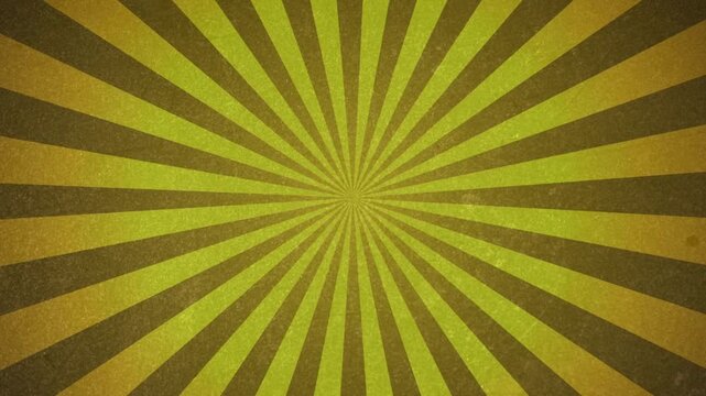 Retro comic background loop, endless colorful moving stripes, background animation, vintage animated radial ray motion graphics