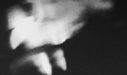 Fototapeta premium retro film overlay effect with scratch dust and light leaks, retro grain noisy film distressed texture light leak flare on black background, Black and white background