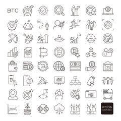 ビットコイン・暗号資産アイコンセット