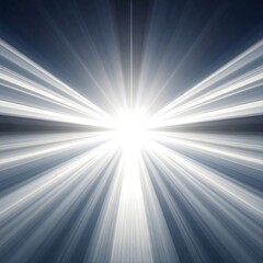 Obraz premium A bright light with rays emanating from the center