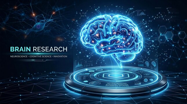 Brain. Low poly abstract digital human brain. Neural network. IQ testing, artificial intelligence virtual emulation science technology concept. Brainstorm think idea. 3D polygonal vector  ai