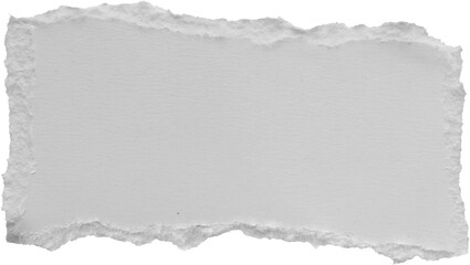 White ripped paper torn edges strips isolated on black background