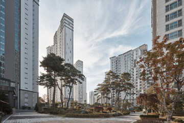 Modern interior architecture and contemporary design in empty building, no people