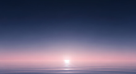 Naklejka premium sunset over the sea