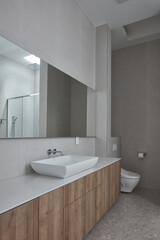 Modern interior architecture and contemporary design in empty building, no people