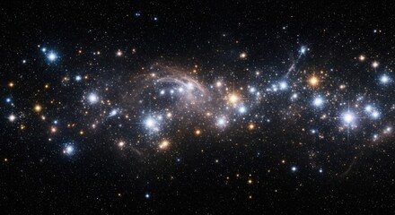 Obraz premium Galaxy with Stars and Space.