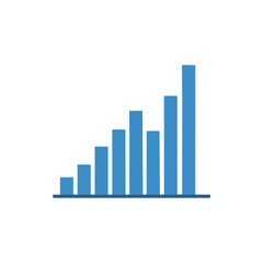 Progressive Business Growth Chart with Increasing Revenue Data