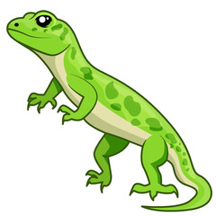 Fototapeta premium Reptile Character Illustration