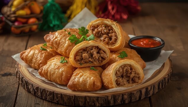 Brazilian meat pastry