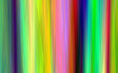 Obraz premium Smooth Flowing Lines in Vibrant Colors