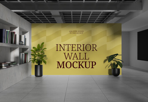 Blank Wall Mockup