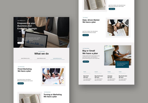 Business Email Newsletter Design