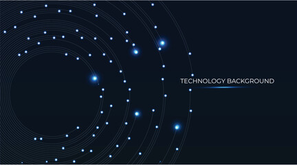 Circular flow of high-speed optical fibers, illuminated by vibrant blue neon pulses. It captures technological innovation, speed and data in motion, the internet, AI, and futuristic connectivity. Tech © Isasoulart