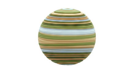 Obraz premium Striped Egg Shape