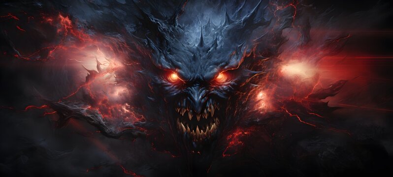 Astral vision ogre orc meets cosmos,generative AI