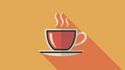 Fototapeta premium Steaming Hot Coffee