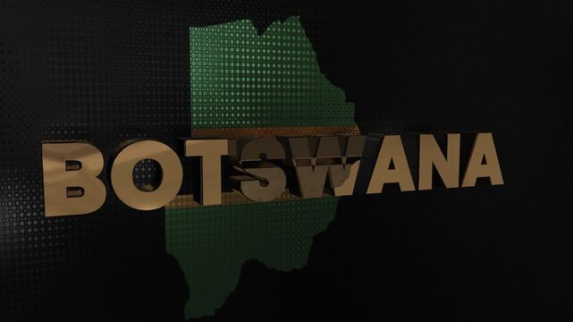 Botswana Map