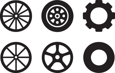 Minimal Black Icon Set Vector Collection &ndash; House, Bridge, Key, Target, Handshake, Architecture Symbols