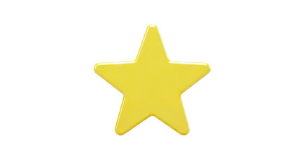 Obraz premium Single Yellow Star