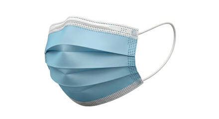 Blue Disposable Face Mask with Ear Loops