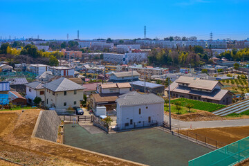 東京都稲城市平尾の眺望(4丁目,3丁目など)