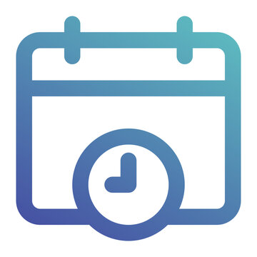 schedule icon for illustration