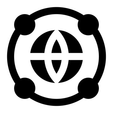 network icon for illustration