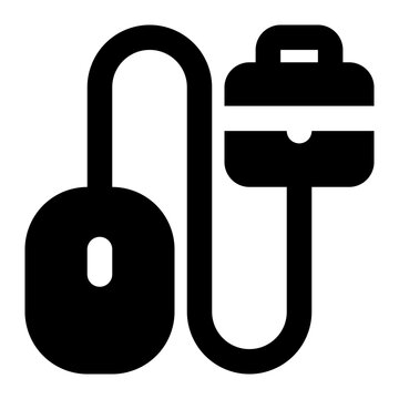 remote working icon for illustration