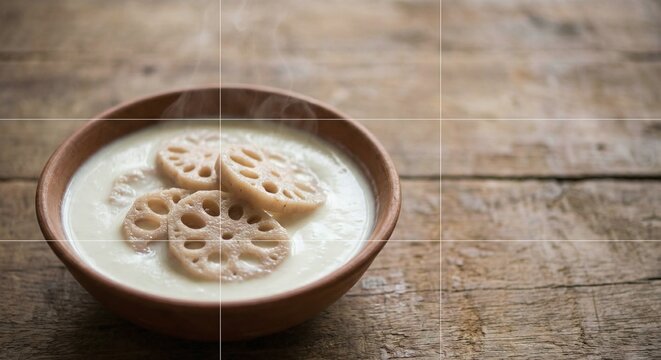 Delicate nader yakhean &ndash; Lotus stem cooked in yogurt gravy, Kashmir,  Kashmiri lotus stem with yogurt curry, Indian Recipe, Asian Cuisine