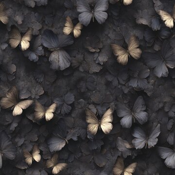 Elegant Aurelian Butterflies Pattern Wallpaper Design for Interiors
