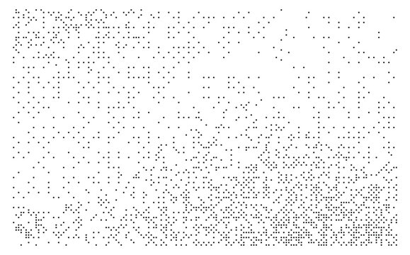 Vector illustration of a bitmap dither texture background with a unique pattern: vector illustration dither texture
