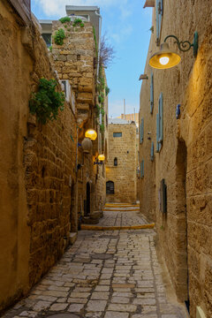 Alley of the old city of Jaffa