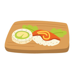 Japanese Food Illustration
