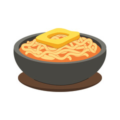 Korean Food Illustration